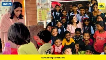 Rinku Rajguru: रिंकू राजगुरुने मराठी शाळेला दिली भेट; म्हणाली "जिद्द, समाधान आणि आनंदाने जगण्याचा खरा धडा"