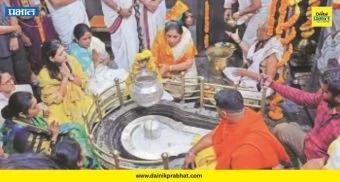 Sunetra Pawar: भीमाशंकर चरणी उपमुख्यमंत्री सुनेत्रा पवारांचे साकडे; 'या' मोठ्या संकटापासून महाराष्ट्राला वाचवण्याची केली प्रार्थना