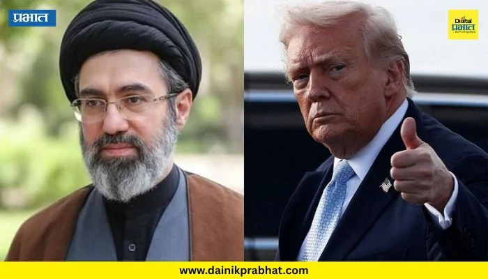 US Iran Deal: “या करारासाठी ट्रम्प खूप डेस्परेट होते, मला ते…” ; शांतात कराराविषयी मोजताब खामेनी यांचं धक्कादायक विधान