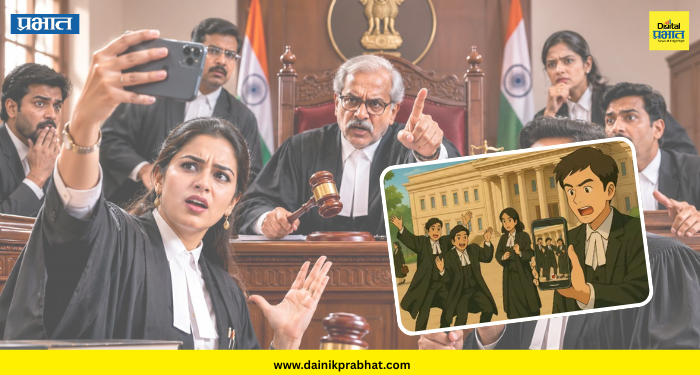 Supreme Court : कोर्टात रील्स आणि व्हिडिओ काढणाऱ्या वकिलांना लगाम बसणार? सर्वोच्च न्यायालय आणि BCI घेणार मोठा निर्णय