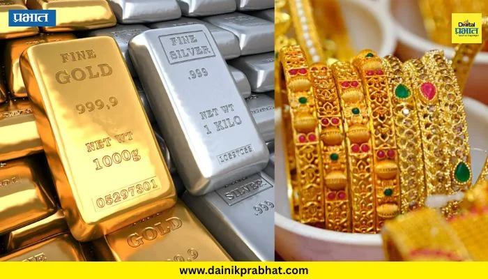 Gold-Silver Rate: सोन्याचे भाव पुन्हा वाढले तर चांदीही झाली महाग ; भाववाढ का झाली? वाचा