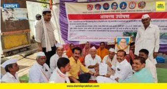 Parli : पांदण रस्त्याच्या कामासाठीचे दगडवाडी ग्रामस्थांचे उपोषण स्थगित; पावसाळ्यानंतर काम पूर्ण करण्याचे प्रशासनाचे आश्वासन
