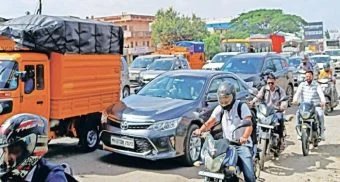 Pune District : पुणे-नाशिक महामार्गाला वाहतूक कोंडीचे ग्रहण