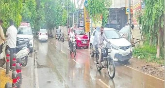 Pune District : बारामतीच्या पश्चिम पट्ट्यात पावसाची दमदार हजेरी