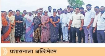 Pune District : चासकमान कालव्याचे काम बंद पाडले
