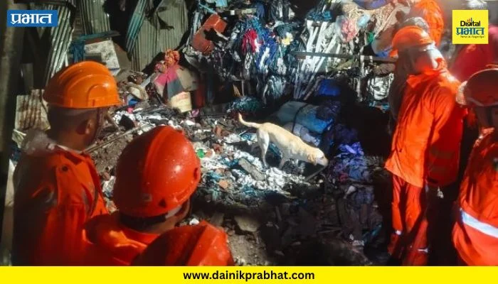 Building Collapse : मोठी दुर्घटना..! ३ मजली इमारत कोसळून ६ जणांचा मृत्यू, मानखुर्द परिसरातील घटना