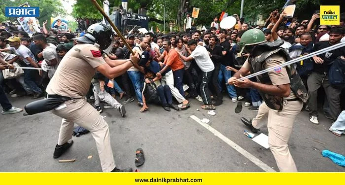 CJP protest: हिंसाचारानंतर दिल्ली पोलिसांचा मोठा निर्णय ; CJP आंदोलनप्रकरणी 5 गुन्हे दाखल