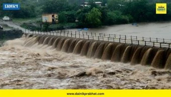 Pune District : घोडनदीला पूर, बेल्हे- जेजुरी राज्यमार्ग पाण्याखाली गेल्याने वाहतूक विस्कळीत
