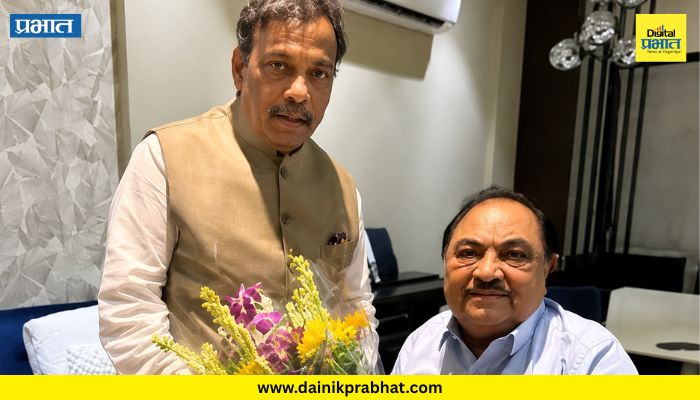 Eknath Khadse : एकनाथ खडसे घरवापसी करणार? विनोद तावडेंनी घेतलेल्या भेटीमुळे चर्चांना उधाण