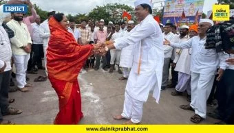 Nevase News : रिंगणात रंगली भक्तीची फुगडी; आमदार विठ्ठलराव लंघे-पाटील पत्नीसह झाले सहभागी