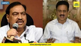 Girish Mahajan : "त्यांची डायरेक्ट दिल्लीला हॉटलाईन"; एकनाथ खडसेंच्या भाजप प्रवेशाच्या चर्चांवर गिरीश महाजन यांचं वक्तव्य