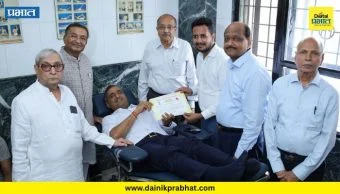 Pune News : स्व. राकेश जैन यांच्या स्मृतिदिनी ४७ वे रक्तदान शिबिर; १०१ रक्तदात्यांचा उत्स्फूर्त सहभाग