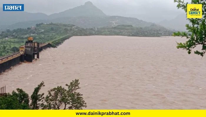 Pimpri News : पवना धरणातून पाण्याचा पहिला विसर्ग सुरू; नदीकाठच्या नागरिकांना सतर्कतेचा इशारा