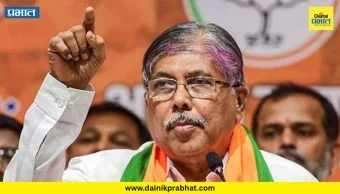 Chandrakant Patil : 'आंबा चोरला म्हणून...'; चंद्रकांत पाटलांच्या वक्तव्याने नवा वाद! हर्षवर्धन सपकाळ, अमित ठाकरेंकडून सडकून टीका