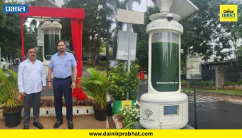 Pune News : स्वच्छ हवेसाठी अमनोरा टाउनशिपमध्ये चार अल्गी ट्री उपकरणांची स्थापना; तंत्रज्ञान स्वीकारणारे महाराष्ट्रातील पहिले टाउनशिप