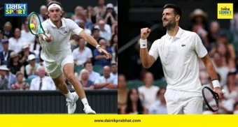Djokovic Wimbledon Thriller : विम्बल्डनमध्ये जोकोविचची दमछाक! ३ तास चाललेल्या थरारात आर्थर रिंडरनेचला नमवून कसाबसा गाठला चौथा राउंड