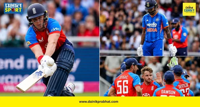 IND vs ENG 2nd T20I : मँचेस्टरमध्ये इंग्लंडने भारताचा उडवला धुव्वा! जेकब बेथलने ठोकले वादळी अर्धशतक