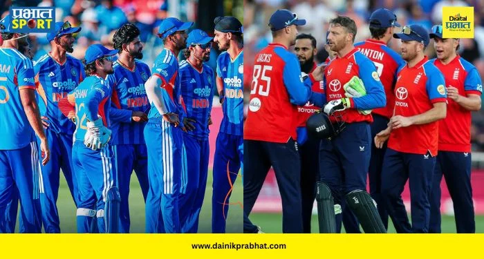 England Beats India : क्रिकेट इतिहासात पहिल्यांदाच घडलं! इंग्लंडने भारताला टी-२० मालिकेत लोळवलं; गोलंदाजांनी कापलं नाक