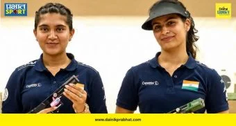 Esha Singh Gold : शूटिंग वर्ल्डकपमध्ये भारताचा डबल धमाका! ईशा सिंगने सुवर्णपदकावर अन् मनू भाकरने कांस्यपदकावर कोरलं नाव