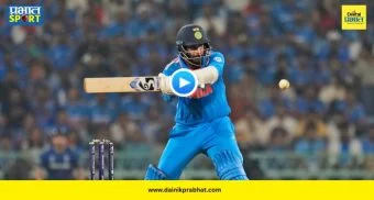 Jasprit Bumrah Batting : विराट-श्रेयसचं अर्धशतक पण सर्वत्र बुमराहची चर्चा! साकिब महमूदच्या एकाच षटकात कुटल्या १८ धावा, पाहा VIDEO