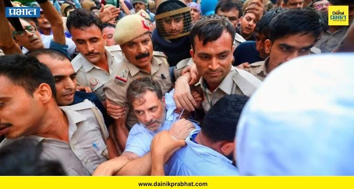 NEET Controversy: मोठी बातमी ! सरकार नीटवर चर्चा करण्यास तयार ; पंतप्रधानांच्या निवासस्थानासमोर राहुल गांधींच्या आंदोलनानंतर १३ जणांना अटक