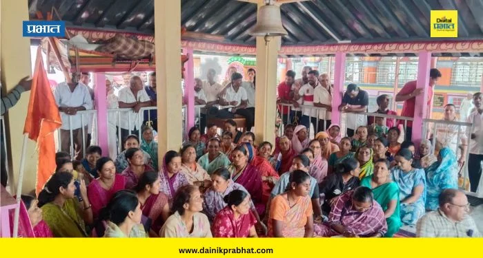 Satara News : बिअर बार बंद करण्यासाठी विरमाडे ग्रामस्थांचा एल्गार; ग्रामसभेत महिलांची संतप्त भूमिका