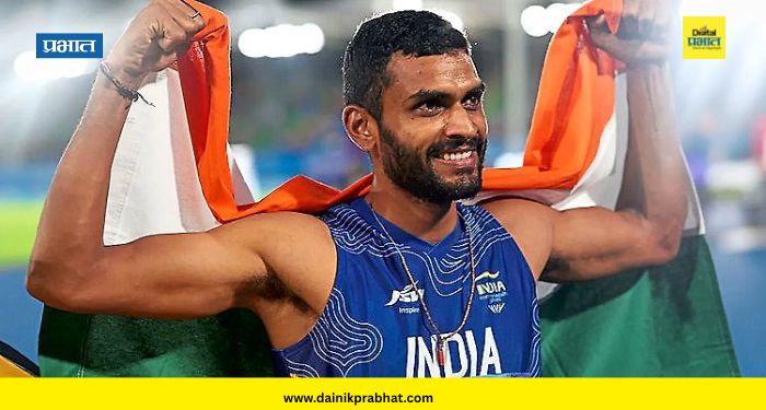 CWG 2026 : नाशिकच्या सर्वेश कुशारेने रचला इतिहास; 'ही' कामगिरी करणारा ठरला पहिला भारतीय