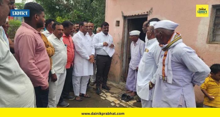 Shirur News : एका मुलाखतीने बदलले आयुष्य; तांदळीतील आजोबांच्या मदतीला प्रशासन धावले