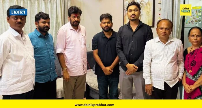 Bachchu Kadu Meet Abhijit Dipke : आमदार बच्चू कडूंनी घेतली अभिजित दिपकेंची भेट
