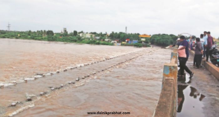 Nira river flood