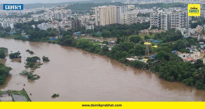 Mutha River Flood: पावसाने पुण्याची दाणादाण! खडकवासलातून मोठा विसर्ग; एकतानगरीत पाणी, नागरिक स्थलांतरित