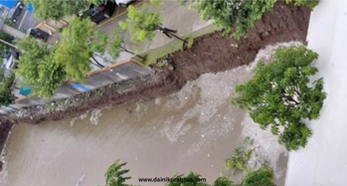 Ravet wall collapse