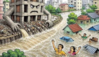 Dehugaon : बेकायदा बांधकाम पुराचे कारण; इंद्रायणी नदीपात्रात भराव टाकून प्लॉट विक्री