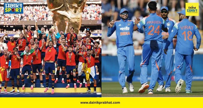 Spain World Cup Coincidence : स्पेन फुटबॉलमध्ये जगज्जेता अन् भारताचा २०२७ चा क्रिकेट वर्ल्डकप पक्का? फिफा फायनलच्या निकालानंतर रंजक योगायोगाची तुफान चर्चा!