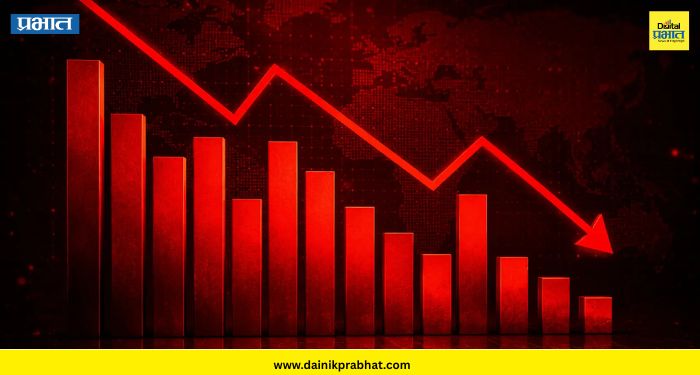 Stock Market : 'या' कारणांमुळे सलग पाचव्या दिवशी शेअर बाजार घसरला
