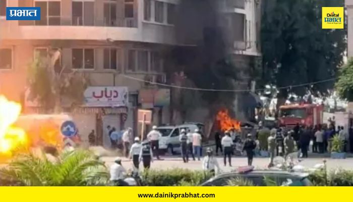 Syria Damascus Serial Blast: