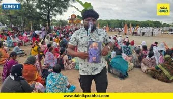 Shirur News : पाठीवर वडाचे झाड घेऊन पंढरपूरकडे पायवारी; झाडांच्या संरक्षणासाठी शिरूरच्या वृक्षमित्राचे अनोखे आंदोलन