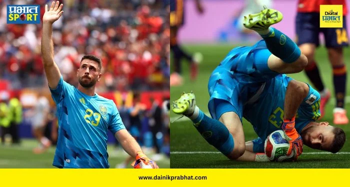 Unai Simon Record : स्पेनच्या गोलरक्षकाचा सर्वात मोठा पराक्रम! ३६ वर्षांचा विक्रम मोडत उनाई सायमनने रचला नवा कीर्तिमान