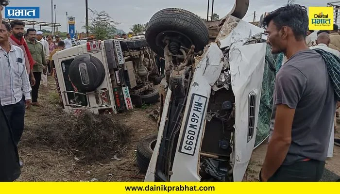 Warkari Accident : पंढरपूरहून परतणाऱ्या वारकऱ्यांच्या वाहनाला अपघात; सातारा-पुसेगाव मार्गावर दोन वाहनांची समोरासमोर धडक