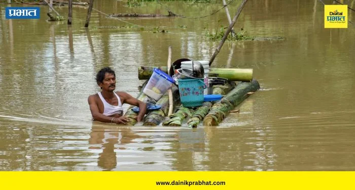 Assam Gujarat Flood: पूराचा प्रलय! आसाममध्ये 62, गुजरातमध्ये 31 जणांचा मृत्यू; लाखो नागरिकांचे जनजीवन विस्कळीत
