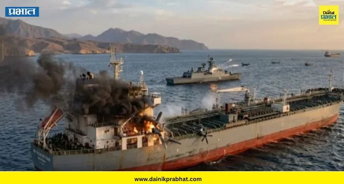 Strait of Hormuz : होर्मुझमध्ये यूएईच्या दोन टँकरवर हल्ला; इराणची कृती सागरी चाच्यांप्रमाणे-युएईचा आरोप