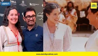 Aamir Khan and Rachel Shelley : ‘लगान’ चित्रपटातील एलिझाबेथ आणि आमिर खान 25 वर्षानंतर एकत्र