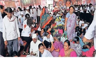 pune : भक्तिरसात न्हाले मार्केट यार्ड!