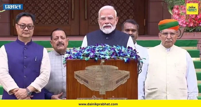 PM Modi: ‘योगायोग नाही, तर एक संदेश…’ ! पावसाळी अधिवेशनाच्या आधी पंतप्रधान मोदींचा देशाला मोठा संदेश ; वाचा काय म्हणाले?