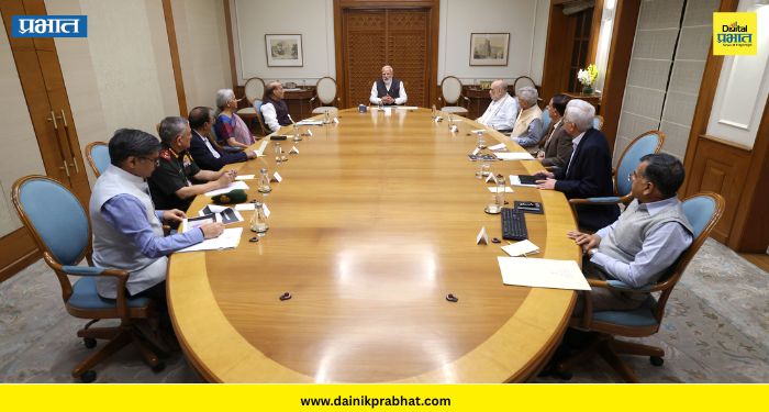 CCS Meeting : मोदींची CCS बैठक सुरू ; अजित डोवाल उपस्थित, राष्ट्रीय सुरक्षेबाबत घेणार मोठा निर्णय?