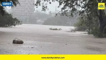 Moshi-Chimbali: मोशी-चिंबळीदरम्यान इंद्रायणी नदीचा के. टी. बंधारा पाण्याखाली; वाहतूक पूर्णपणे बंद,