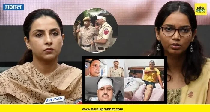 policeman injured in CJP march: “माझे वडील कर्तव्य बजावत होते…” ; CJP मोर्चात जखमी पोलिसाच्या मुलीची भावनिक प्रतिक्रिया