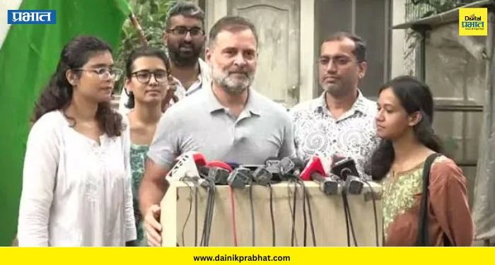 RAHUL GANDHI: दिल्लीत पेलेट गन, बिहारमध्ये एके-४७ ; राहुल गांधी म्हणाले, “मोदीजी, कुठे गेलं तुमचं वचन?”
