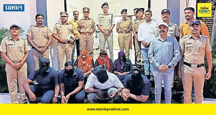 Satara: तोतया पोलिसांच्या टोळीचा पर्दाफाश, सात जणांना अटक; पुसेगाव पोलिसांकडून २१ लाखांचा मुद्देमाल जप्त