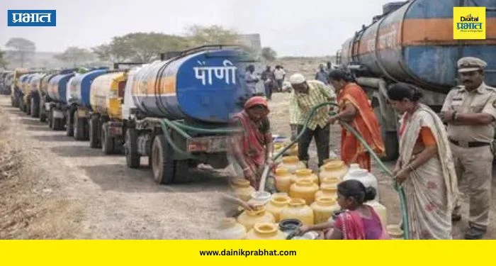 Satara: माण, खटावमध्ये अजूनही ४९ टॅंकरने पाणी पुरवठा; जिल्ह्यात ६५ गावांमध्ये विदारक परिस्थिती